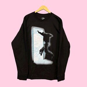 Kid Cudi Free Album Running Out Cover LS Shirt Size L